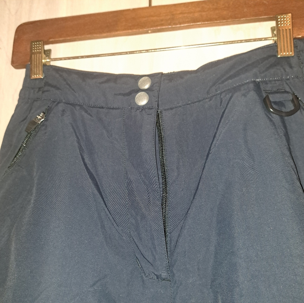L.L. Bean Black Quilted Pants